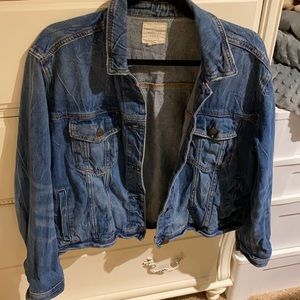 American Eagle Denim Jacket, Size L